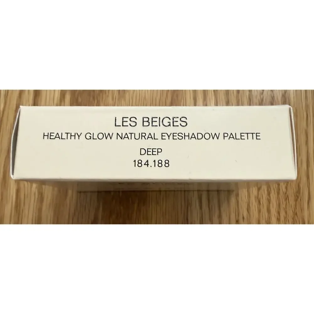 CHANEL Les Beiges Healthy Glow Natural Eyeshadow Palette Deep 4.5g NIB